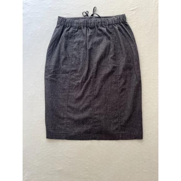 PrAna Bristol Straight Pencil Hemp Blend Skirt In Gray Women's SIze XS - Picture 9 of 11